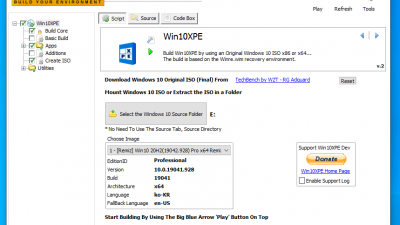 [04월] Win10 20H2(19042.928) 2in1(Pro,Home) 64비트   PE