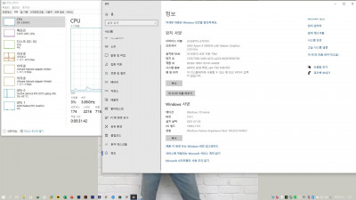 새 노트북에 레미쯔님이 올려주신 MS 공식자료 윈도우 10 21H1 (19043.1083) Pro / Home 설치 완료.