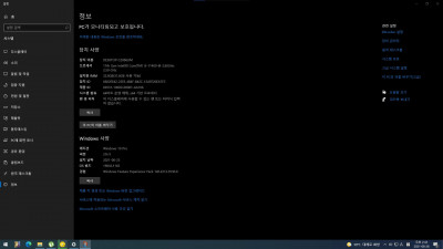 Win10 21H1(19043.1165) pro64비트