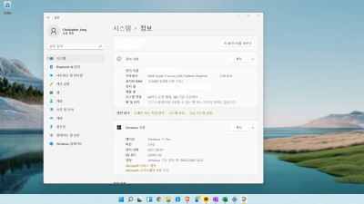 [08월] Win11 21H2(22000.120) Pro 64비트 (모든 플랫폼 용) 실사용후기