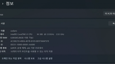[윈11 모든플랫폼용] 죽어가는 노트북에 새 생명을 주셔서 감사합니다~