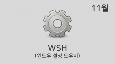 [11월] WSH v21.11