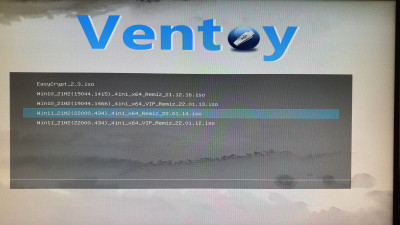 Win11_21H2(22000.434)_4in1_x64_Remiz_22.01.14 설치기_usb  설치의 경우